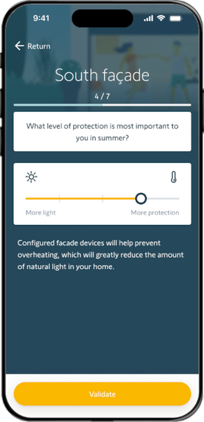 Choose level of protection
