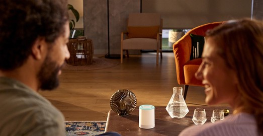 voice control heating tahoma app